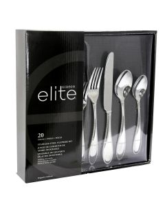 Gibson Oriana 20 Piece Stainless Steel Flatware Set