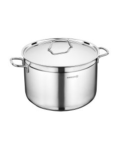 Korkmaz Alfa 2 Piece 11 Liter Stainless Steel Casserole Dish with Lid