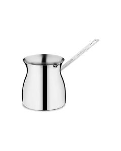 Korkmaz Terra 0.5 Liter Stainless Steel Turkish Coffee Pot in Silver
