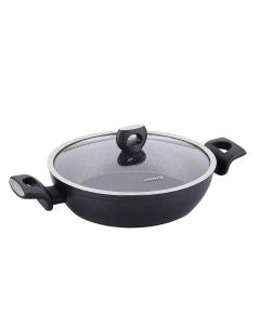Korkmaz Nora 2 Piece 3 Liter Alumium Nonstick Low Casserole Dish with Lid
