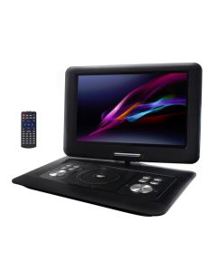 Refurbished Trexonic 13.3 Inch Portable TV+DVD Player with Color TFT LED Screen and USB/HD/AV Inputs